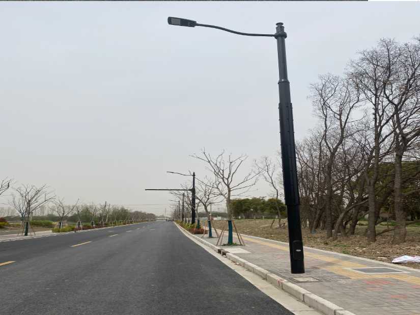 淮鹿邑县上海综合杆 太阳能路灯工程